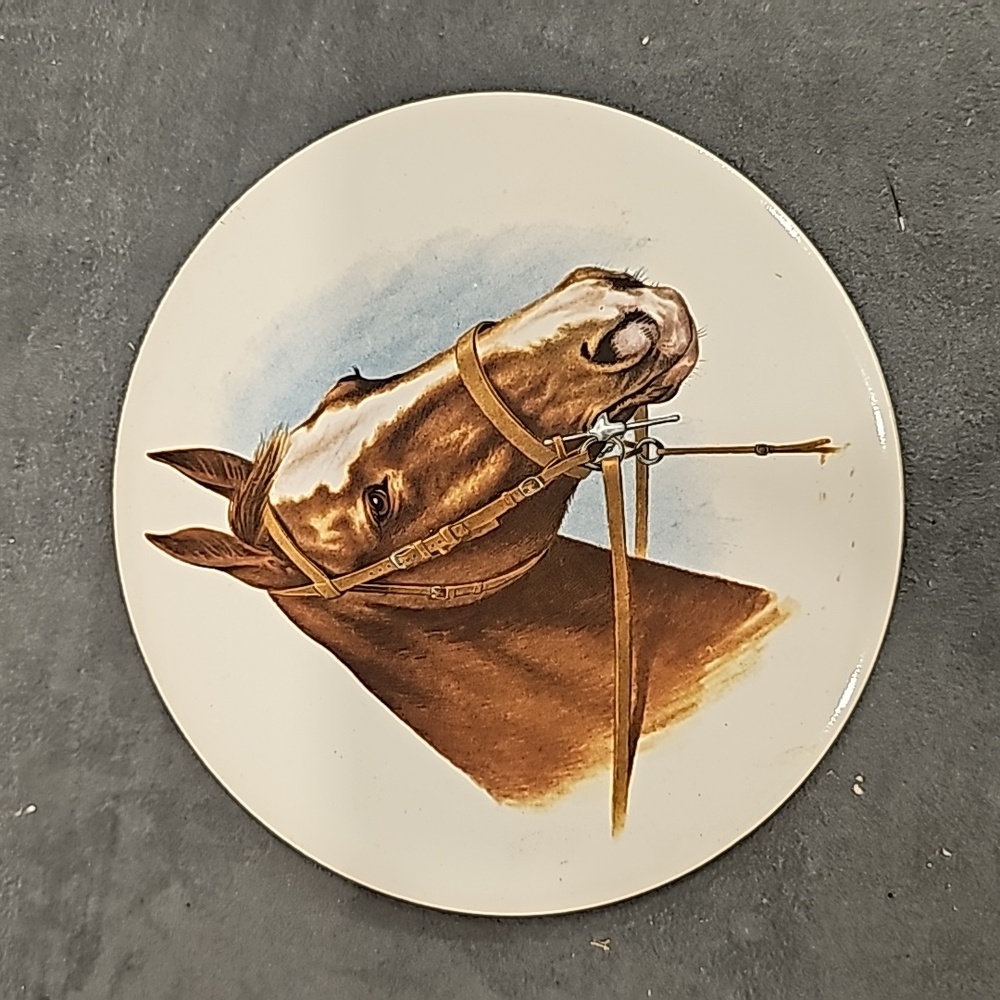 Vintage Horse Head Trivet Equestrian